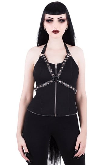 bluzka damska KILLSTAR - SUZIE black-XL Killstar