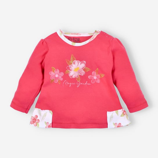 Bluzka niemowlęca MAGIC GARDEN z bawełny organicznej dla dziewczynki-68 Inna marka