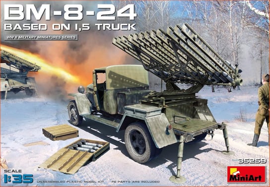 BM-8-24 on 1,5t truck 1:35 MiniArt 35259 MiniArt