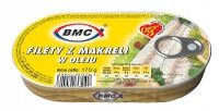 BMC Filety z makreli w oleju 170 g BMC