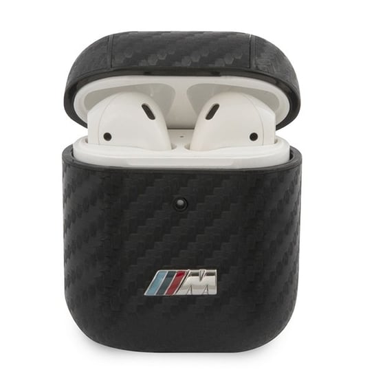 BMW BMA2CMPUCA AirPods cover czarny/black PU Carbon M Collection BMW