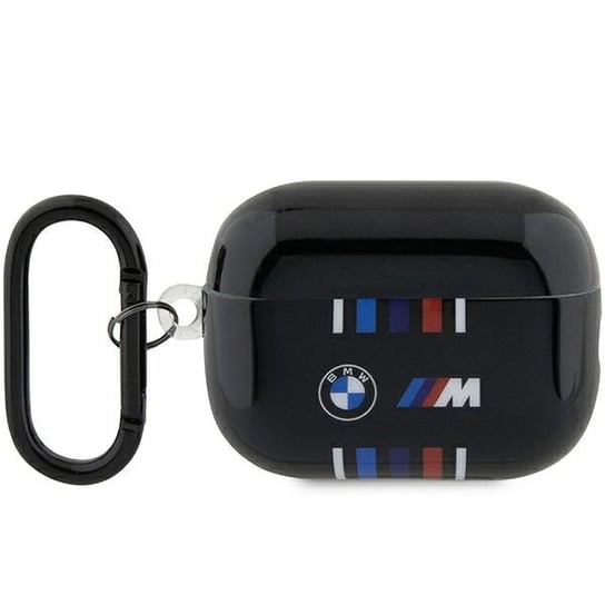 BMW BMAP222SWTK AirPods Pro 2 gen etui obudowa cover czarny/black Multiple Colored Lines BMW