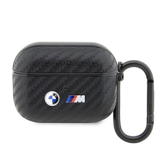 BMW Carbon Double Metal Logo - Etui AirPods Pro (Czarny) BMW