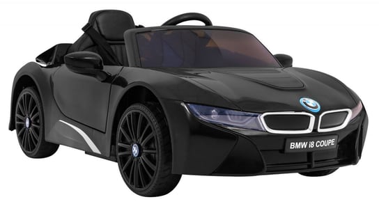 BMW, pojazd na akumulatorSamochód Bmw I8, czarny RAMIZ