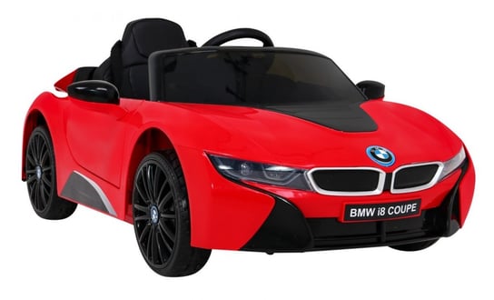 BMW, pojazd na akumulatorSamochód Bmw I8, czerwony RAMIZ