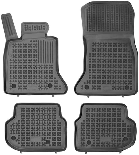 BMW s5 F10 F11 Sedan / Kombi Dywaniki gumowe REZAW  od 2010-2013r. 200713 + mocowania MAX-DYWANIK Rezaw-Plast