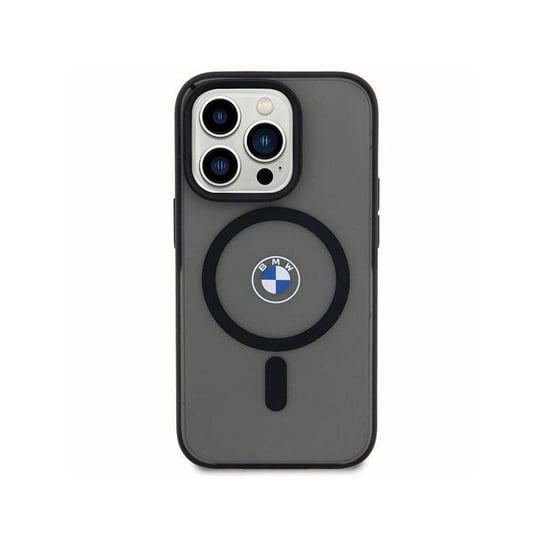 BMW Signature MagSafe - Etui iPhone 14 Plus (czarny) BMW