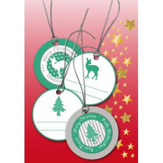 Bn-Zawieszki Boże Narodzenie, Okrągłe Zielone Dekorart Dekor-Art-Serwis