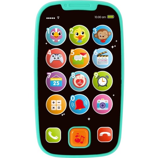 Bo Jungle B-My First Smart Phone Blue zabawka 1 szt. Inna marka
