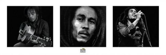 Bob Marley (bw) - plakat 91,5x30,5 cm Pyramid Posters