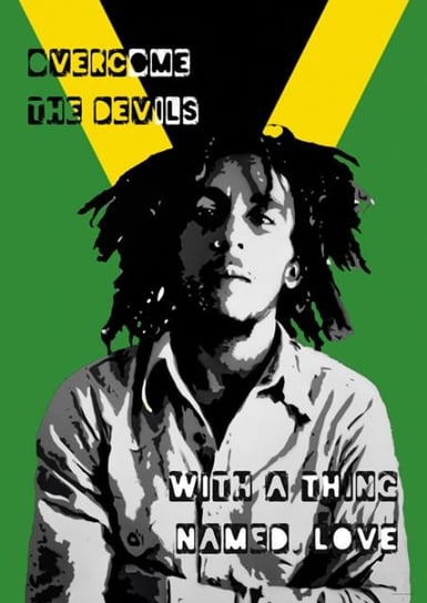 Bob Marley - Collage - plakat 61x91,5 cm GBeye