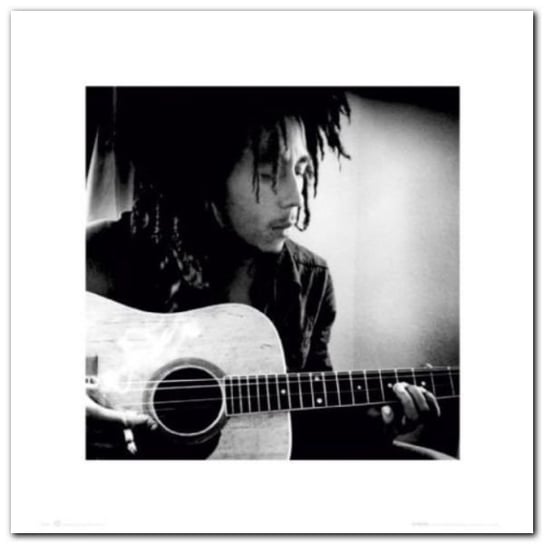 Bob Marley - Guitar plakat obraz 40x40cm Wizard+Genius