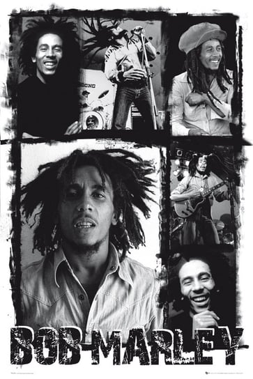 Bob Marley Mix - plakat 61x91,5 cm Inny producent