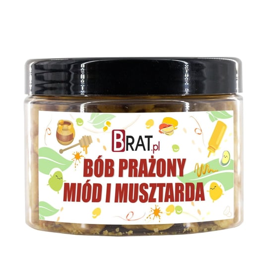 Bób Prażony Miód I Musztarda Twist 150G Chipsy Z Bobu BRAT.pl