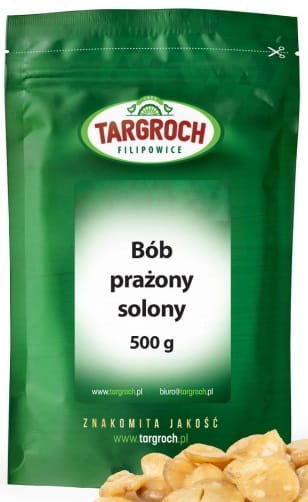 Bób Prażony Solony 500g - Targroch Targroch