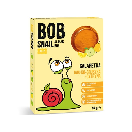 Bob Snail Galaretka Jabłko-Gruszka-Cytryna 54 G Bob Snail