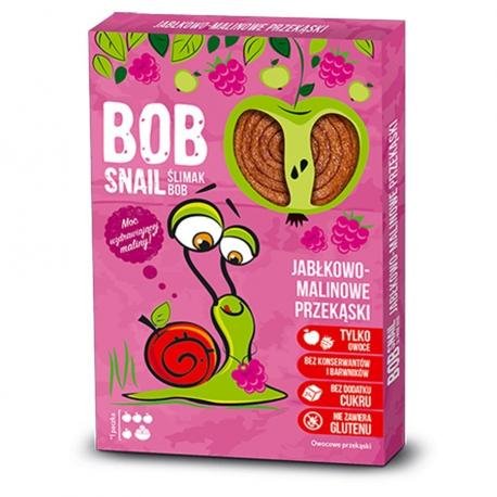 Bob Snail, przekąska jabłko & malina, 60 g Bob Snail