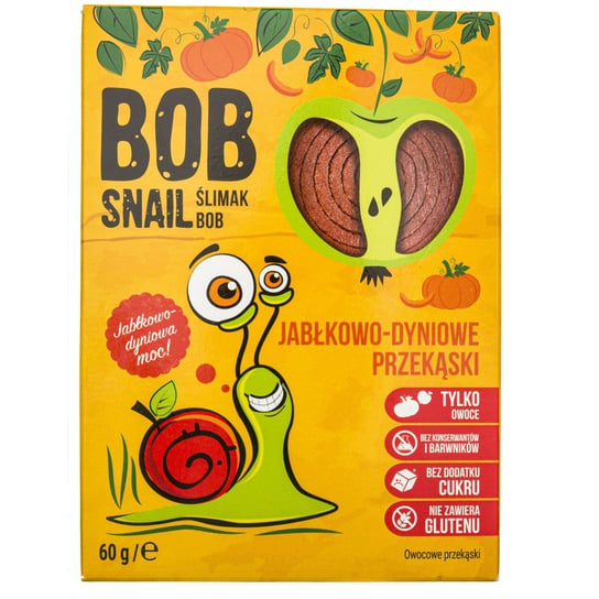 Bob Snail Przekąska jabłkowo-dyniowa bez dodatku cukru - 60 g Eco Snack