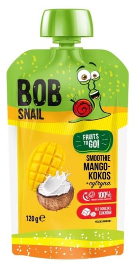 Bob Snail smoothie mango-kokos-cytryna 120 g Bob Snail