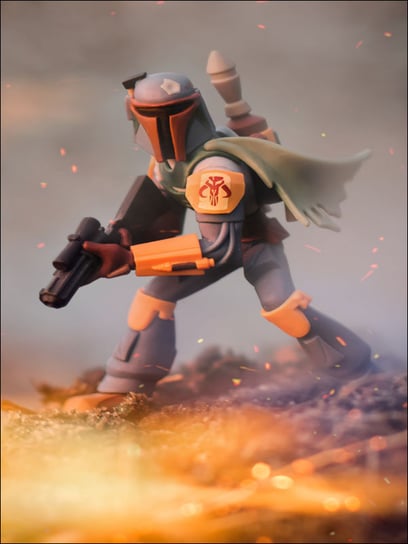 Boba Fett, Star Wars Disney Infinity - plakat 20x3 / AAALOE Inna marka
