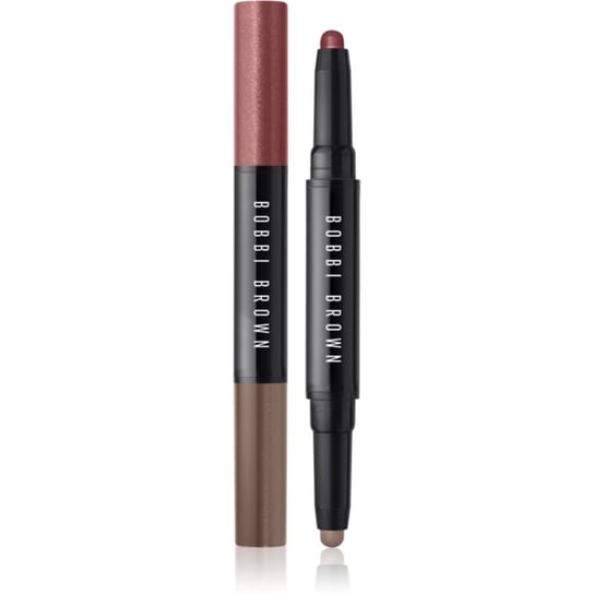 Bobbi Brown Long-Wear Cream Shadow Stick Duo cienie do powiek w kredce podwójne odcień Bronze Pink / Espresso 1,6 g BOBBI BROWN