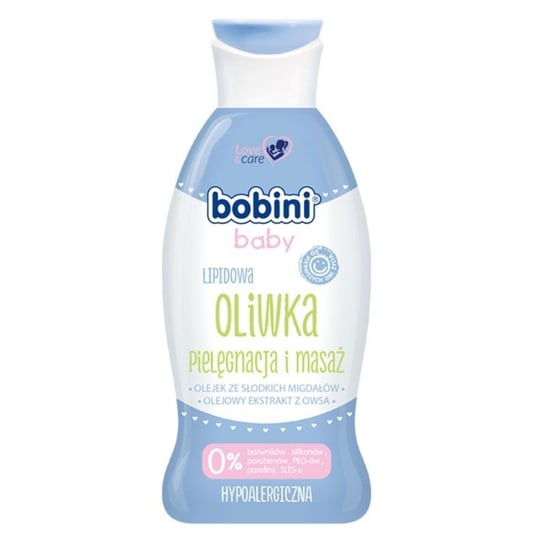 Bobini, Baby, Oliwka pielęgnacyjna do masażu, 200 ml Bobini