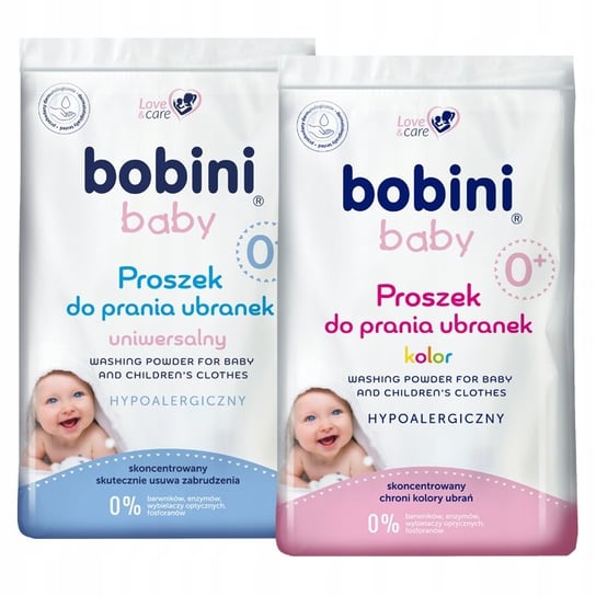 Bobini Baby Proszek do Prania Uniwersal Kolor 2,4KG 32 prania Global Cosmed