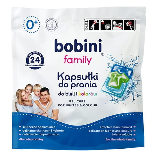 Bobini Family 24Szt Kapsułki D/Pr. Białe Kolor /489 Inny producent
