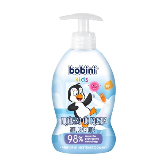 Bobini, Kids, antybakteryjne mydło do rąk, 300 ml Bobini