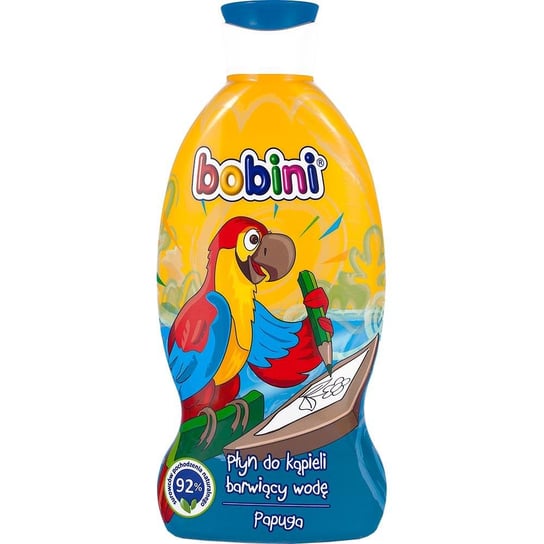 Bobini, płyn do kąpieli barwiący wodę Papuga, 330 ml Bobini
