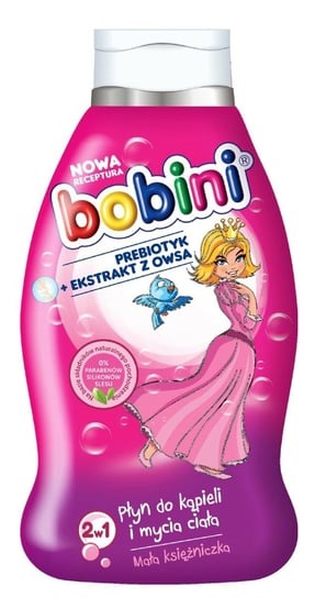 Bobini, płyn do kąpieli i mycia ciała 2w1 Mała Księżniczka, 660 ml Bobini