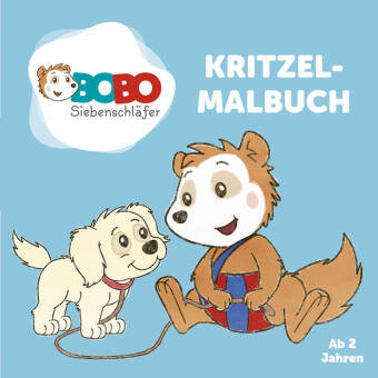 Bobo Siebenschläfer Kritzel-Malbuch Adrian Verlag