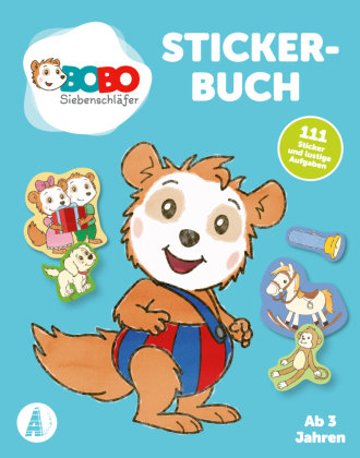 Bobo Siebenschläfer Stickerbuch Adrian Verlag