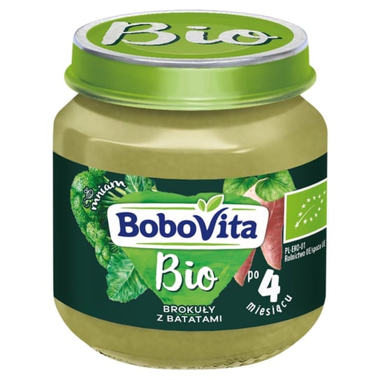 BoboVita, BIO Obiad brokuły z batatami po 4. miesiącu, 125 g BoboVita