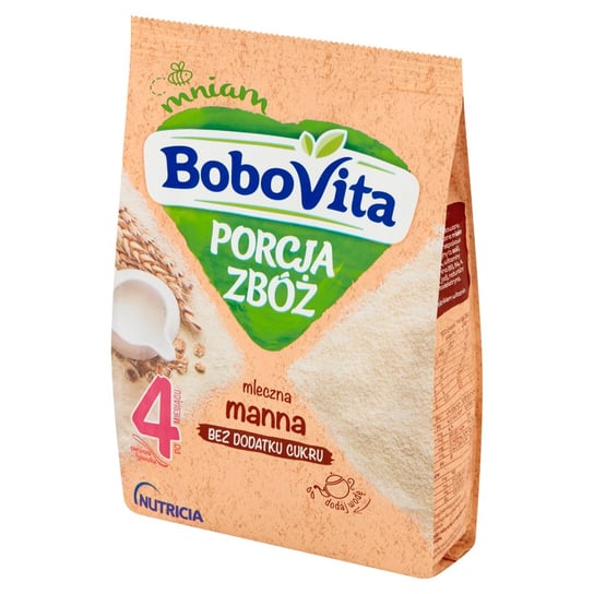 BoboVita, Kaszka Porcja zbóż mleczna-manna, 210 g BoboVita
