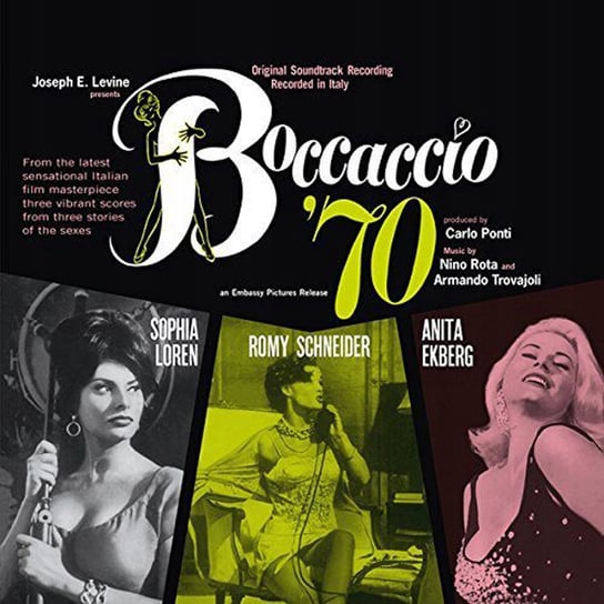 Boccaccio 70, płyta winylowa Rota Nino