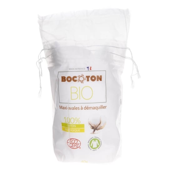 Bocoton, płatki kosmetyczne owalne, 40 szt. Bocoton