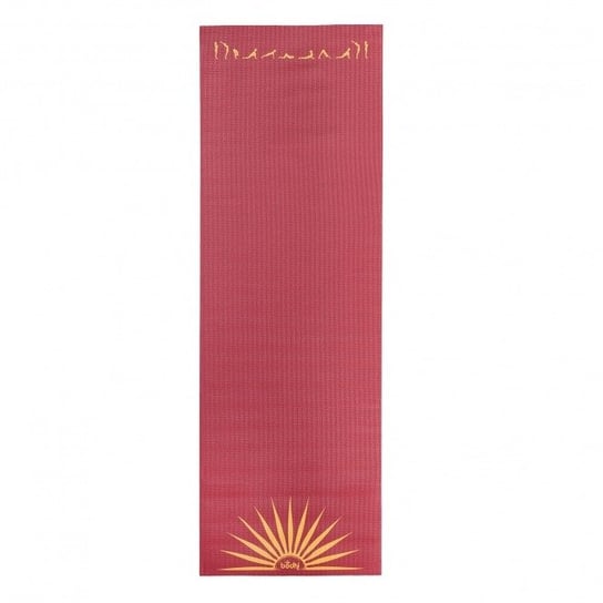 Bodhi Yoga, Mata do jogi, Leela, 4mm, czerwony, 180cm Bodhi Yoga