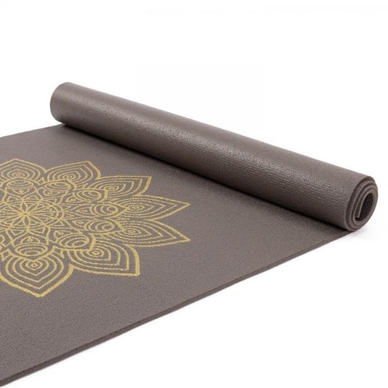 Bodhi Yoga, Mata do jogi, Rishikesh Premium, 4.5mm, brązowy, żółty, 180cm Bodhi Yoga