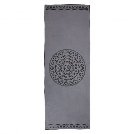 Bodhi Yoga, Ręcznik do jogi, GRIP2, Ethno Mandala, szary, 183cm Bodhi Yoga