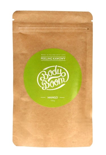 Body Boom, peeling kawowy do ciała Mango, 100 g Body Boom