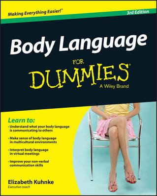 Body Language For Dummies Kuhnke Elizabeth