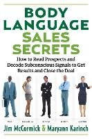 Body Language Sales Secrets Mccormick Jim