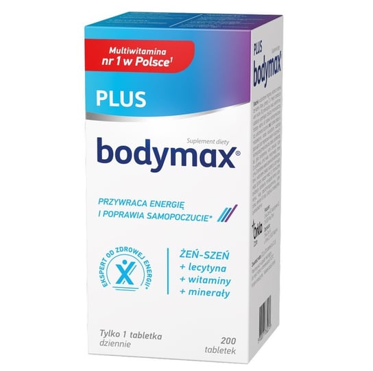 Bodymax Plus, suplement diety 200 tabletek Bodymax