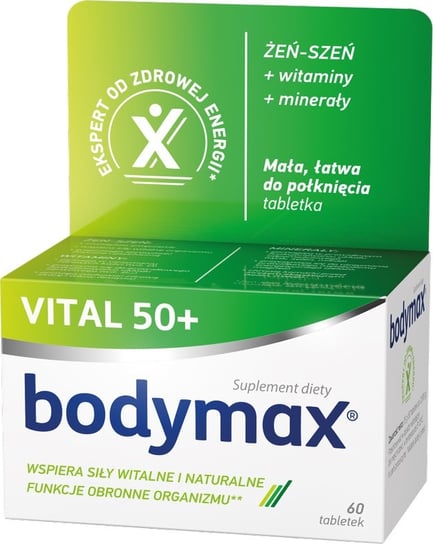 Bodymax, Vital 50+ suplement diety, 60 tabletek Bodymax