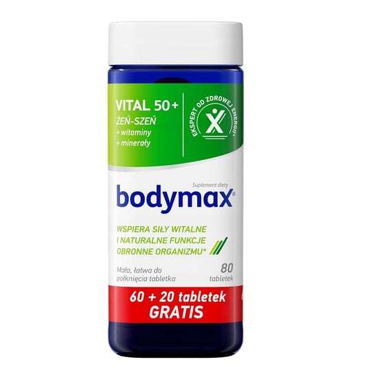 Bodymax Vital 50+ suplement diety 80 tabletek Bodymax