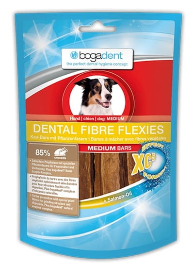 Bogadent Dental Fibre Flexies Medium Dog 70G Bogadent