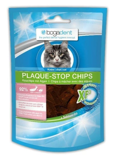 Bogadent Plaque-Stop Chips Fish Kot Przysmak P/Osadom 50G Bogadent