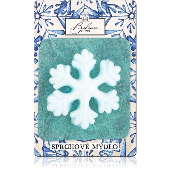 Bohemia Gifts & Cosmetics Handmade Snowflake mydło robione ręcznie z gliceryną 70 g Inna marka
