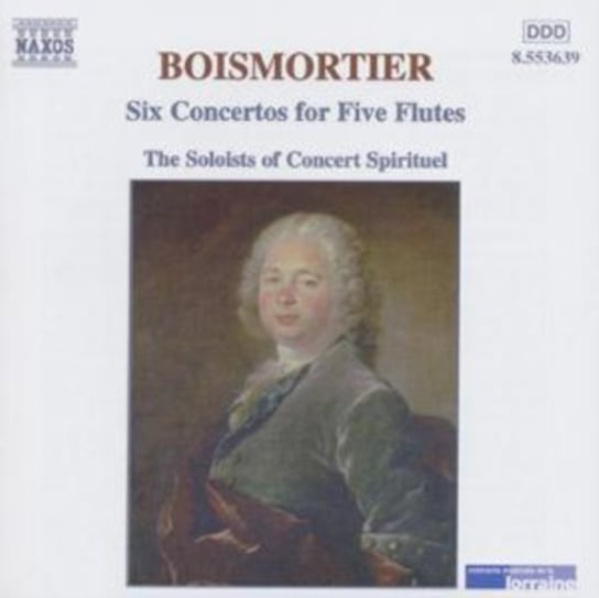 Boismortier: Six Concertos For Five Flutes Soloists Of Concert Spiri